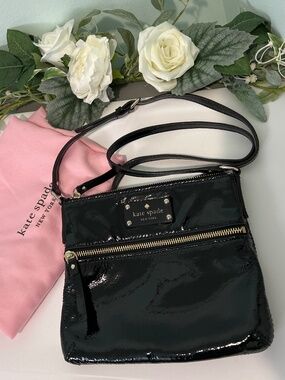 Kate Spade Black patent leather